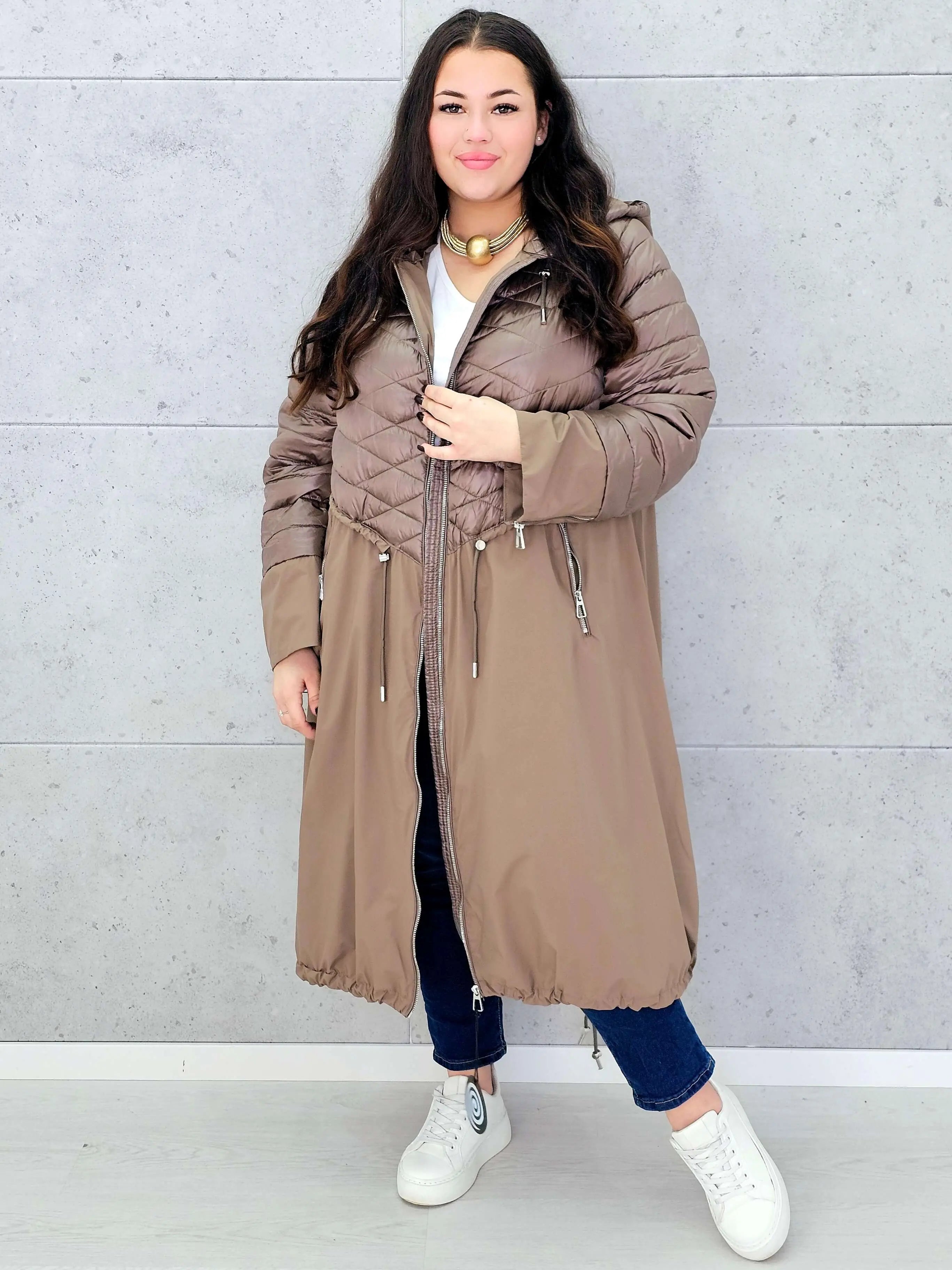 Kurtka damska – stylowa i ciepła plus size na chłodniejsze dni Stylowa XL