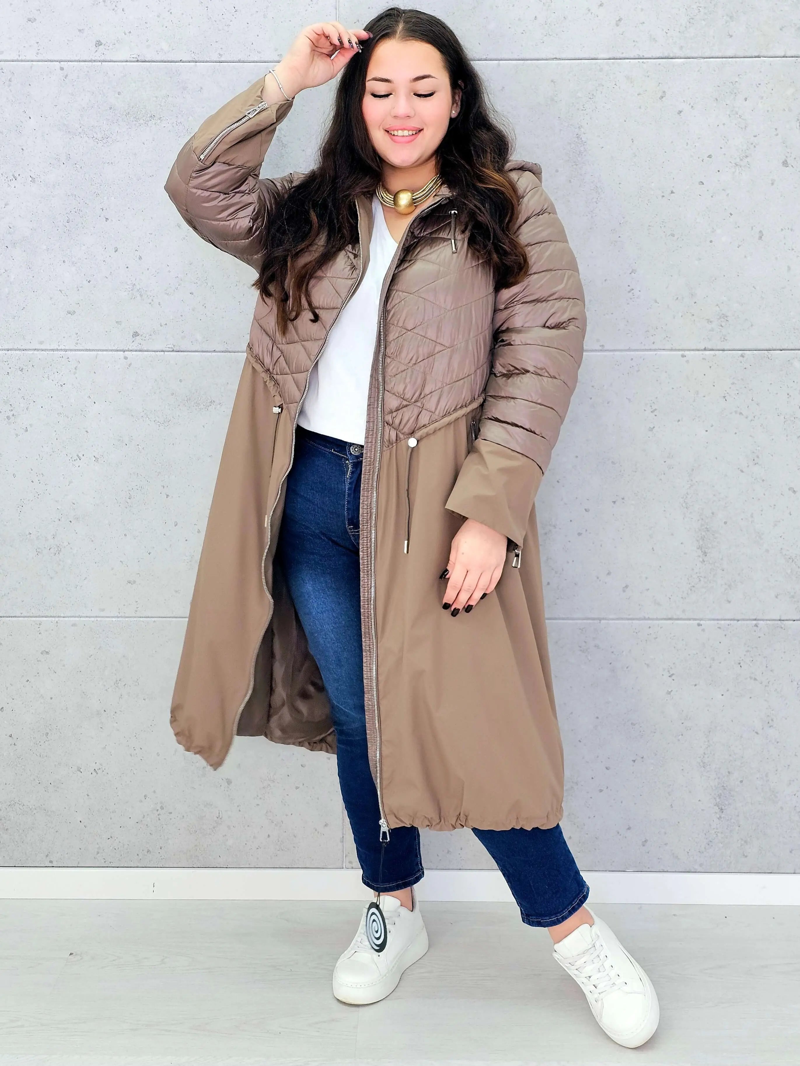 Kurtka damska – stylowa i ciepła plus size na chłodniejsze dni Stylowa XL