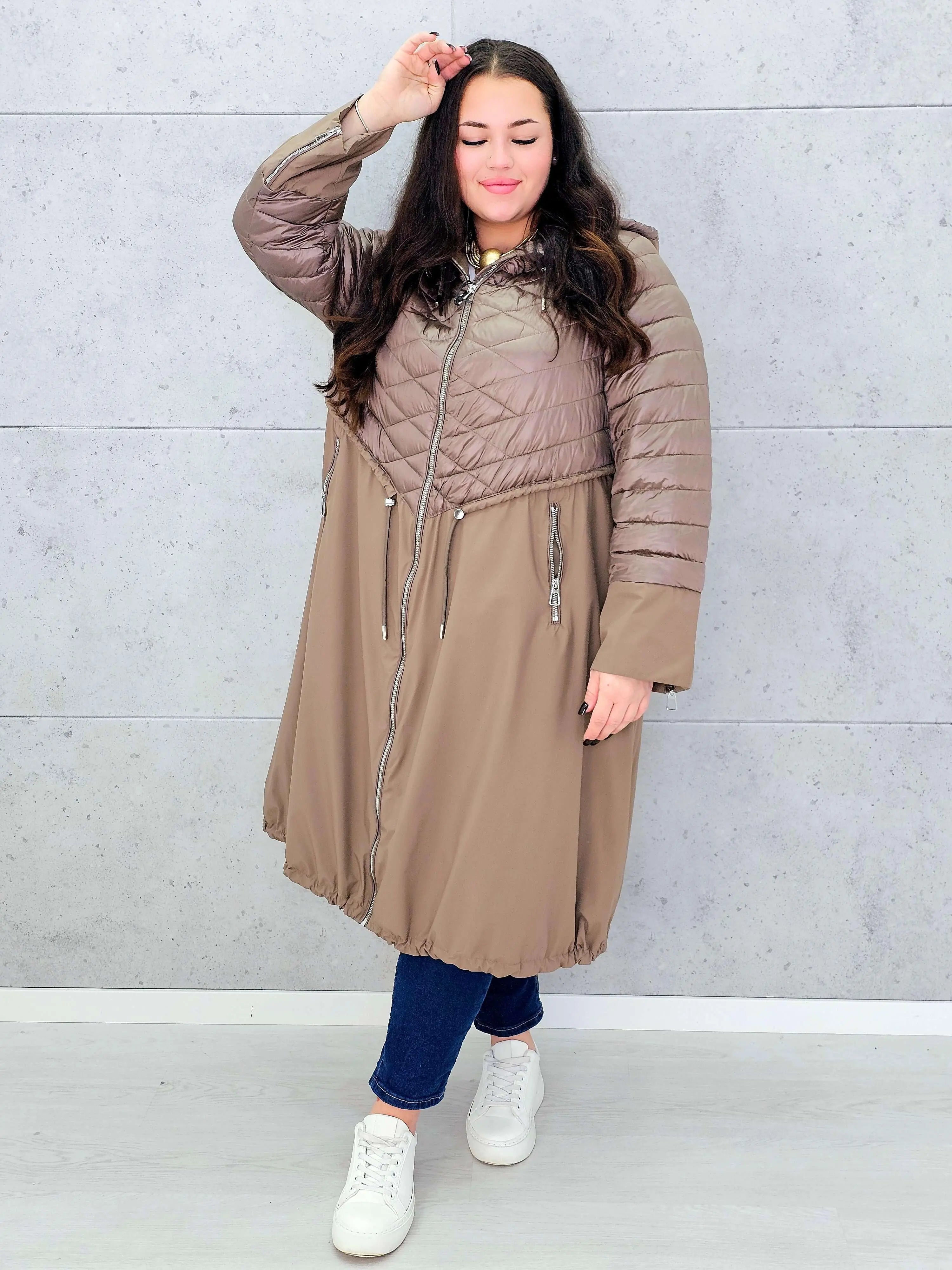 Kurtka damska – stylowa i ciepła plus size na chłodniejsze dni Stylowa XL