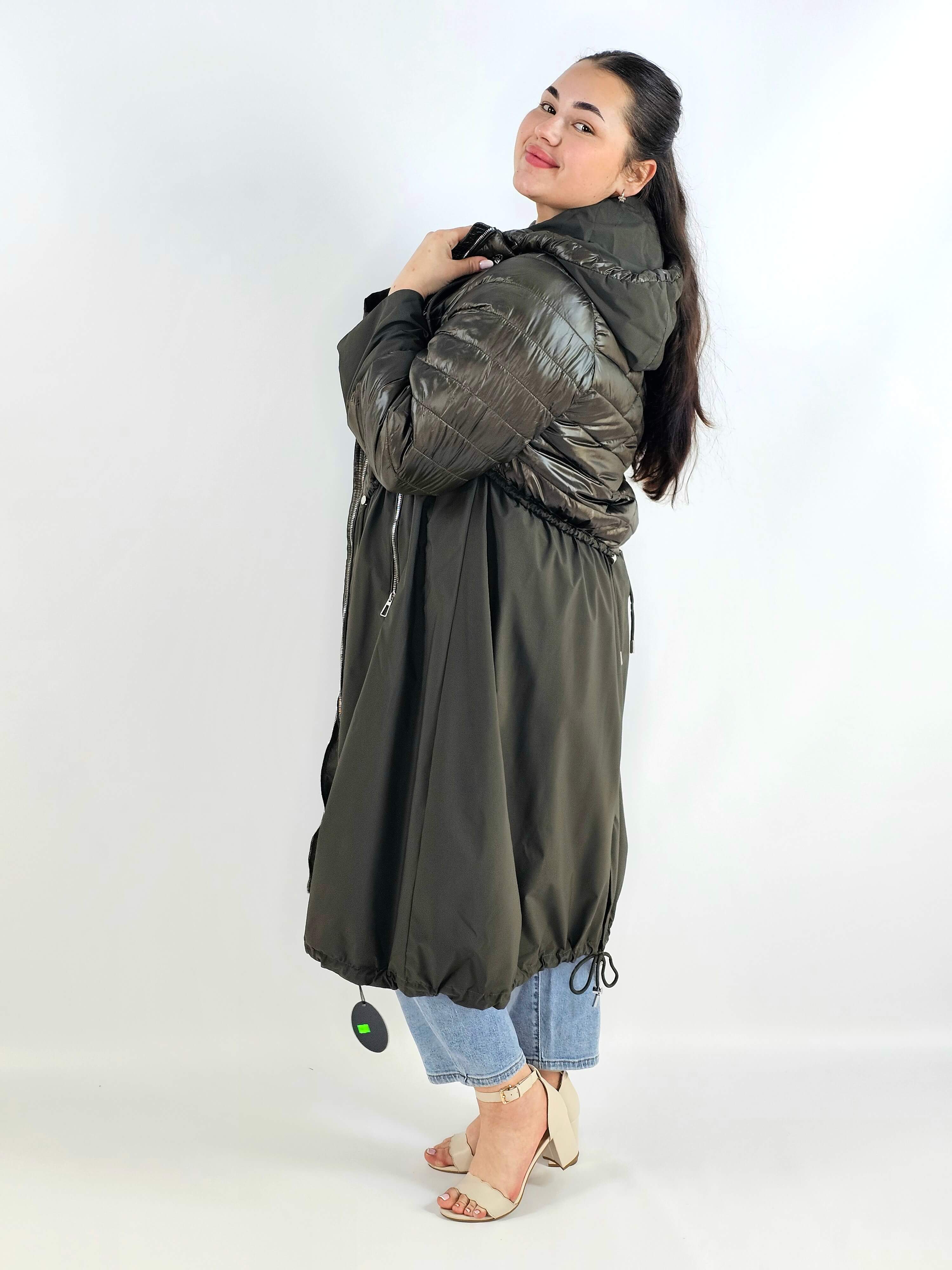 Kurtka damska – stylowa i ciepła plus size na chłodniejsze dni Stylowa XL