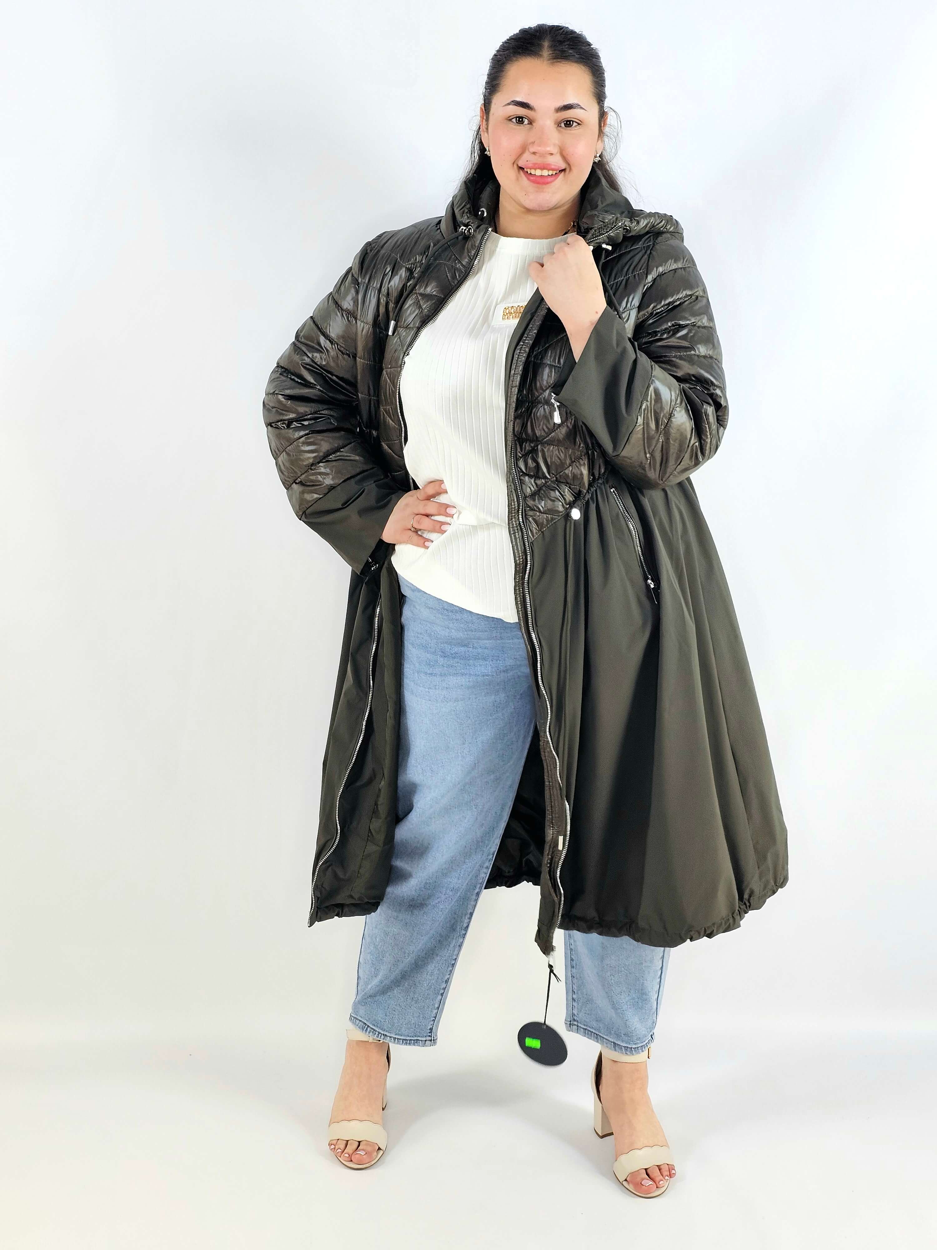 Kurtka damska – stylowa i ciepła plus size na chłodniejsze dni Stylowa XL