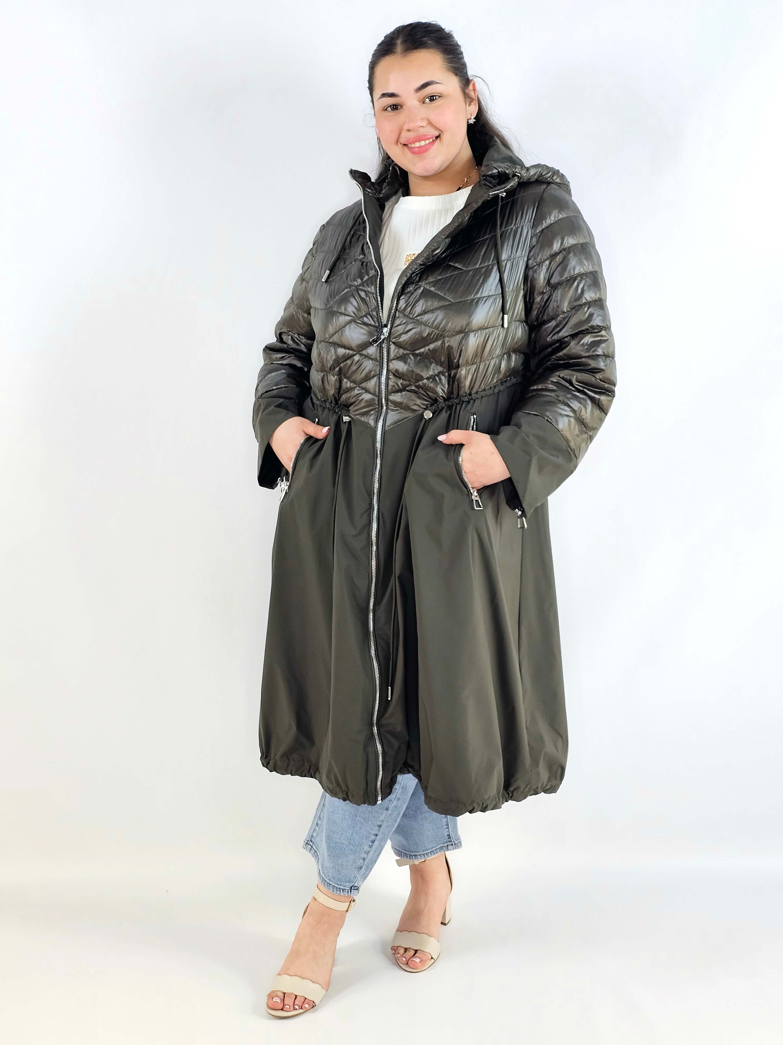 Kurtka damska – stylowa i ciepła plus size na chłodniejsze dni Stylowa XL