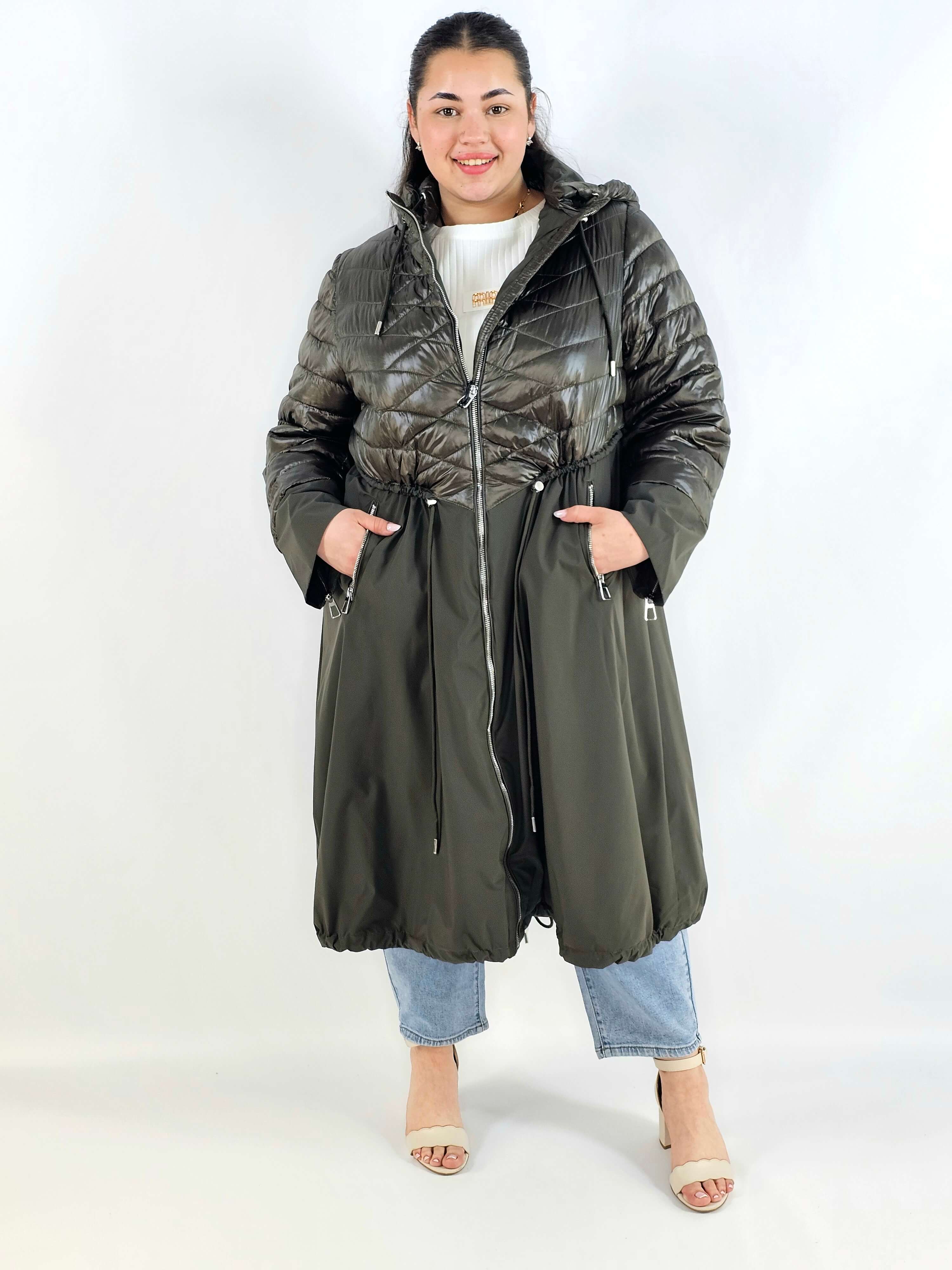 Kurtka damska – stylowa i ciepła plus size na chłodniejsze dni Stylowa XL