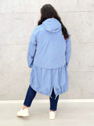 Kurtka damska parka plus size – asymetryczna lekkość i nowoczesny styl plus size Stylowa XL