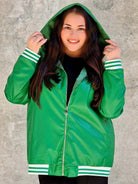 Kurtka eko z naszywkami Stylowa XL