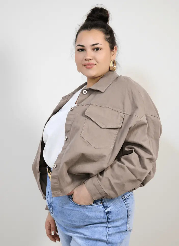 Kurtka plus size – wygodna i modna kurtka dla kobiet XXL Stylowa XL