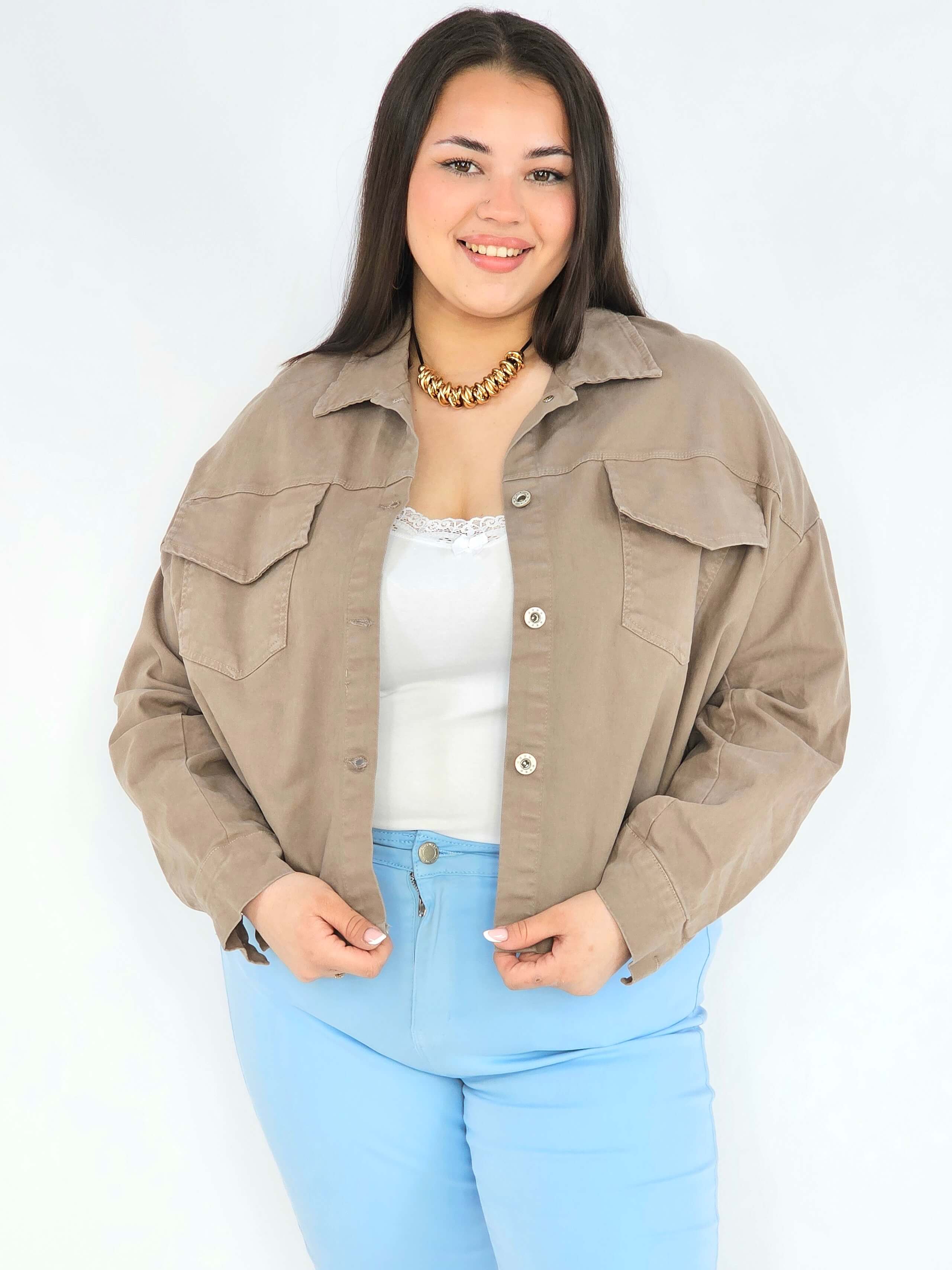 Kurtka plus size – wygodna i modna kurtka dla kobiet XXL Stylowa XL