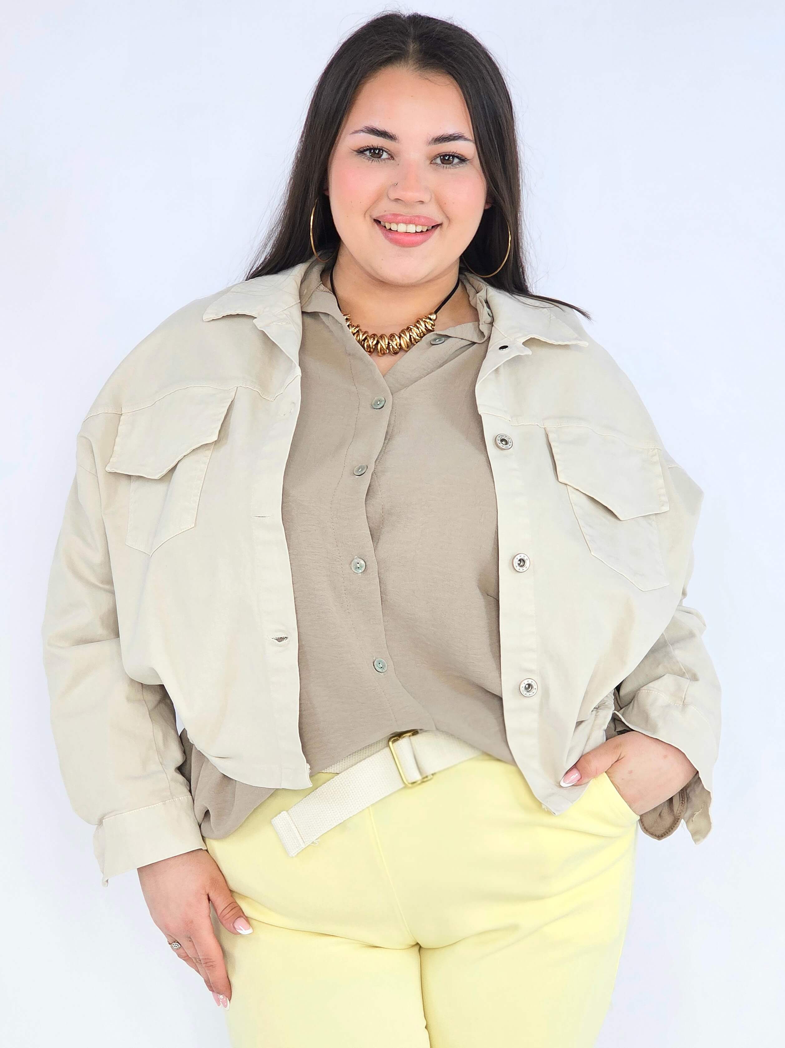 Kurtka plus size – wygodna i modna kurtka dla kobiet XXL Stylowa XL