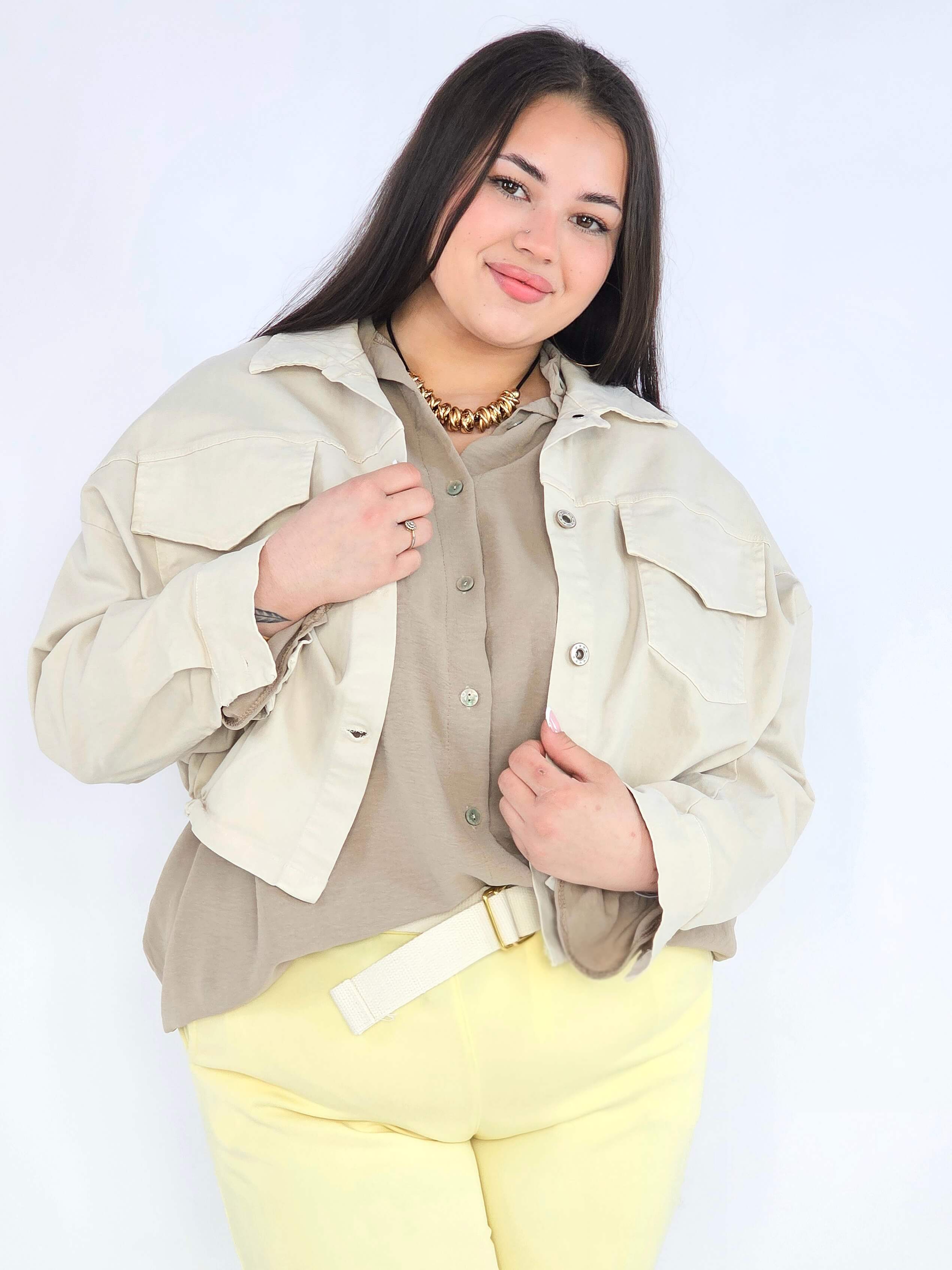 Kurtka plus size – wygodna i modna kurtka dla kobiet XXL Stylowa XL