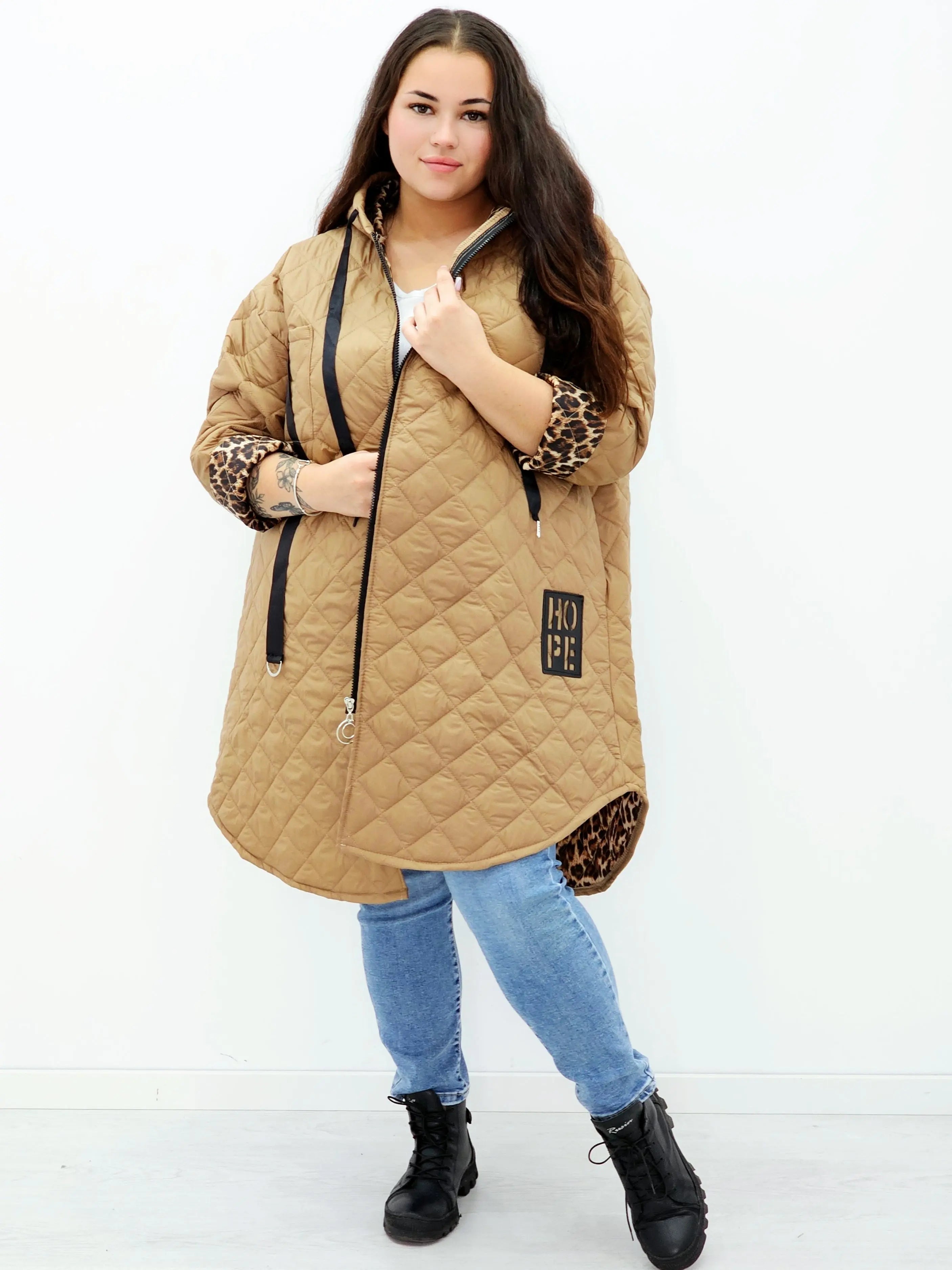 Kurtka plus size pikowana – lekka, modna i idealna na chłodne dni Stylowa XL