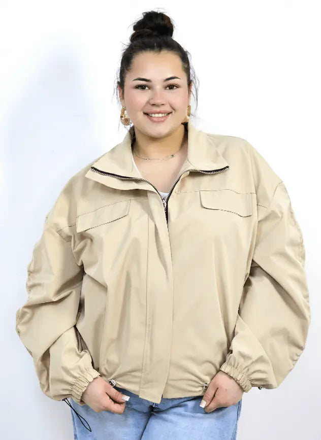 Kurtka plus size z kieszeniami – idealna na przejściowy sezon Stylowa XL