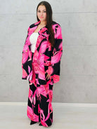 Kwiatowy zestaw garniturowy Stylowa XL