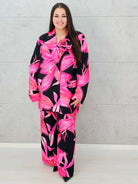 Kwiatowy zestaw garniturowy Stylowa XL