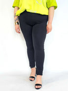 Leginsy plus size bawełniane – wygodne leginsy damskie XXL z elastanem Stylowa XL