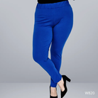 Leginsy w kolorze chabrowym - różne rozmiary Stylowa XL