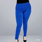 Leginsy w kolorze chabrowym - różne rozmiary Stylowa XL