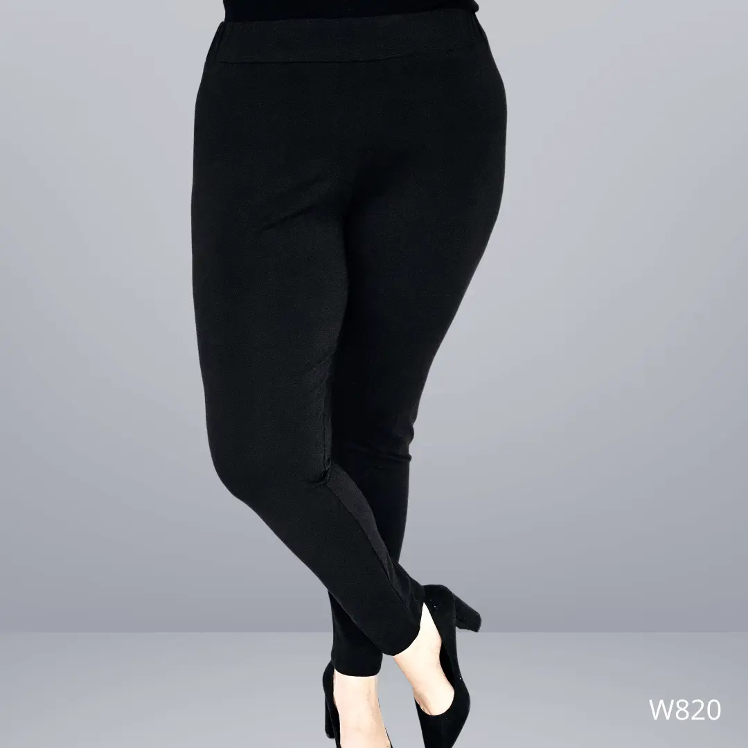 Leginsy w kolorze czarnym - różne rozmiary Stylowa XL