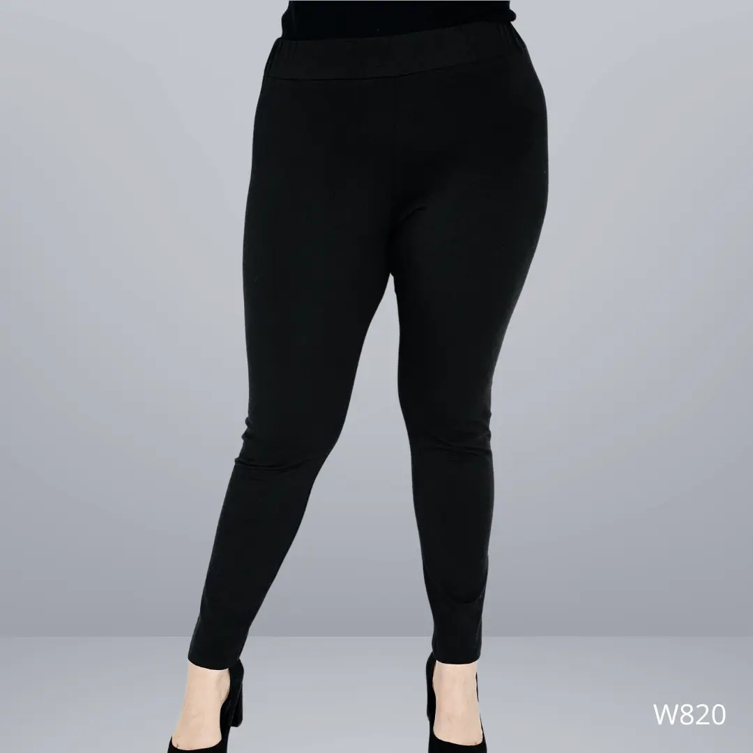 Leginsy w kolorze czarnym - różne rozmiary Stylowa XL