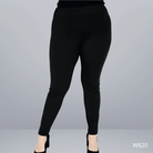 Leginsy w kolorze czarnym - różne rozmiary Stylowa XL