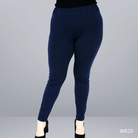 Leginsy w kolorze granatowym - różne rozmiary Stylowa XL