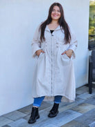 Lekka parka z kapturem Stylowa XL