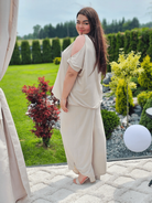 Letni komplet z odkrytymi ramionami Stylowa XL