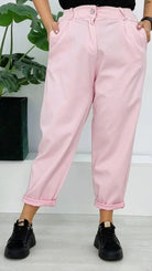 Livans – spodnie, które łączą styl i wygodę - puder róż Stylowa XL