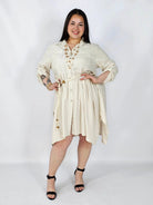 Lniana sukienka koszulowa plus size – lekka, wygodna i stylowa na co dzień Stylowa XL