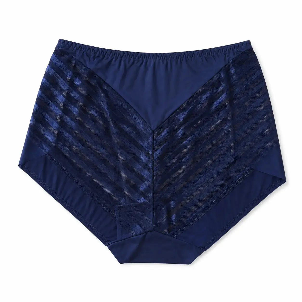 Majtki damskie Plus Size z wysokim stanem i ozdobnymi wstawkami – model 7731 Stylowa XL