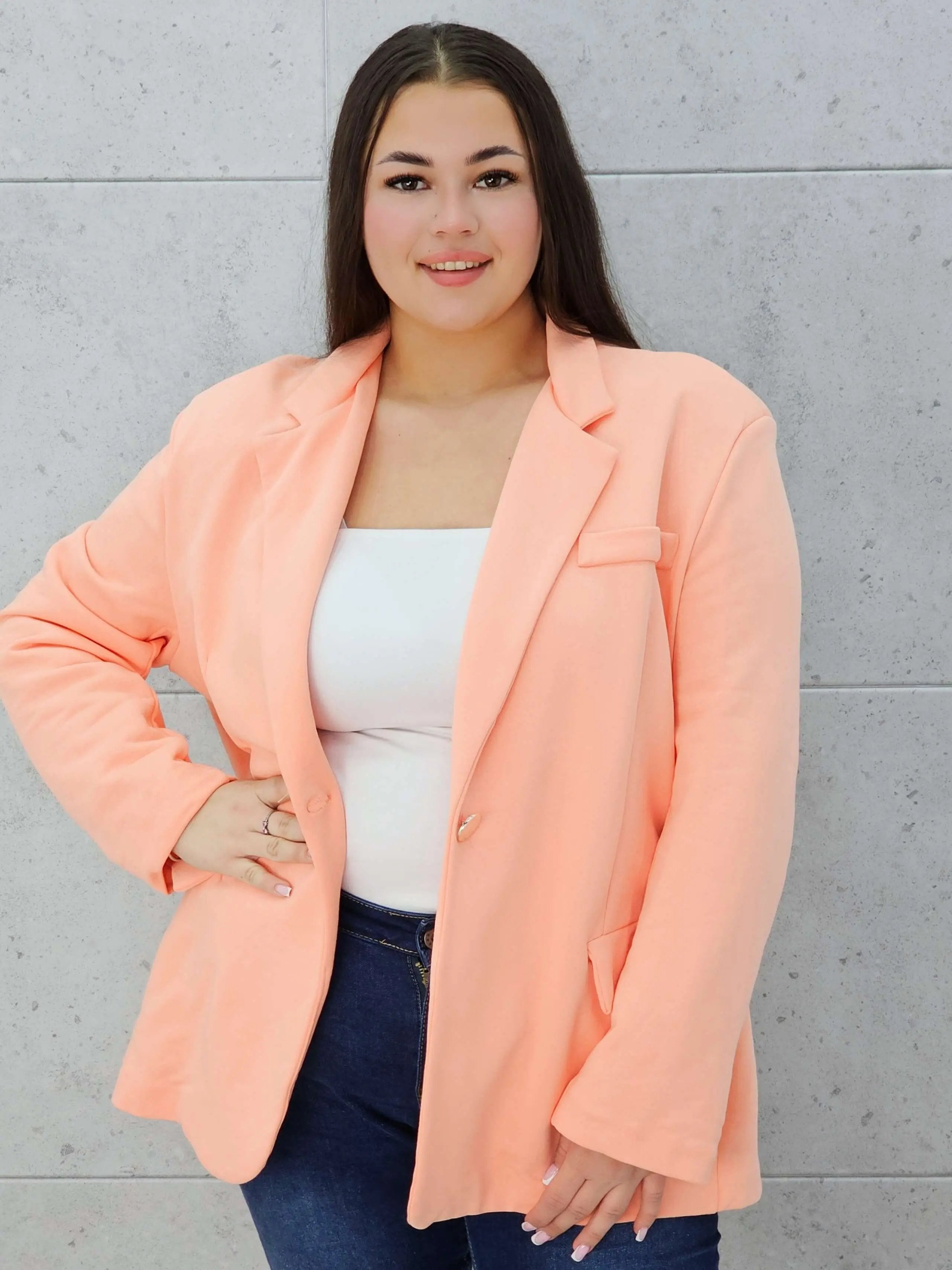 Marynarka bawełniana Stylowa XL