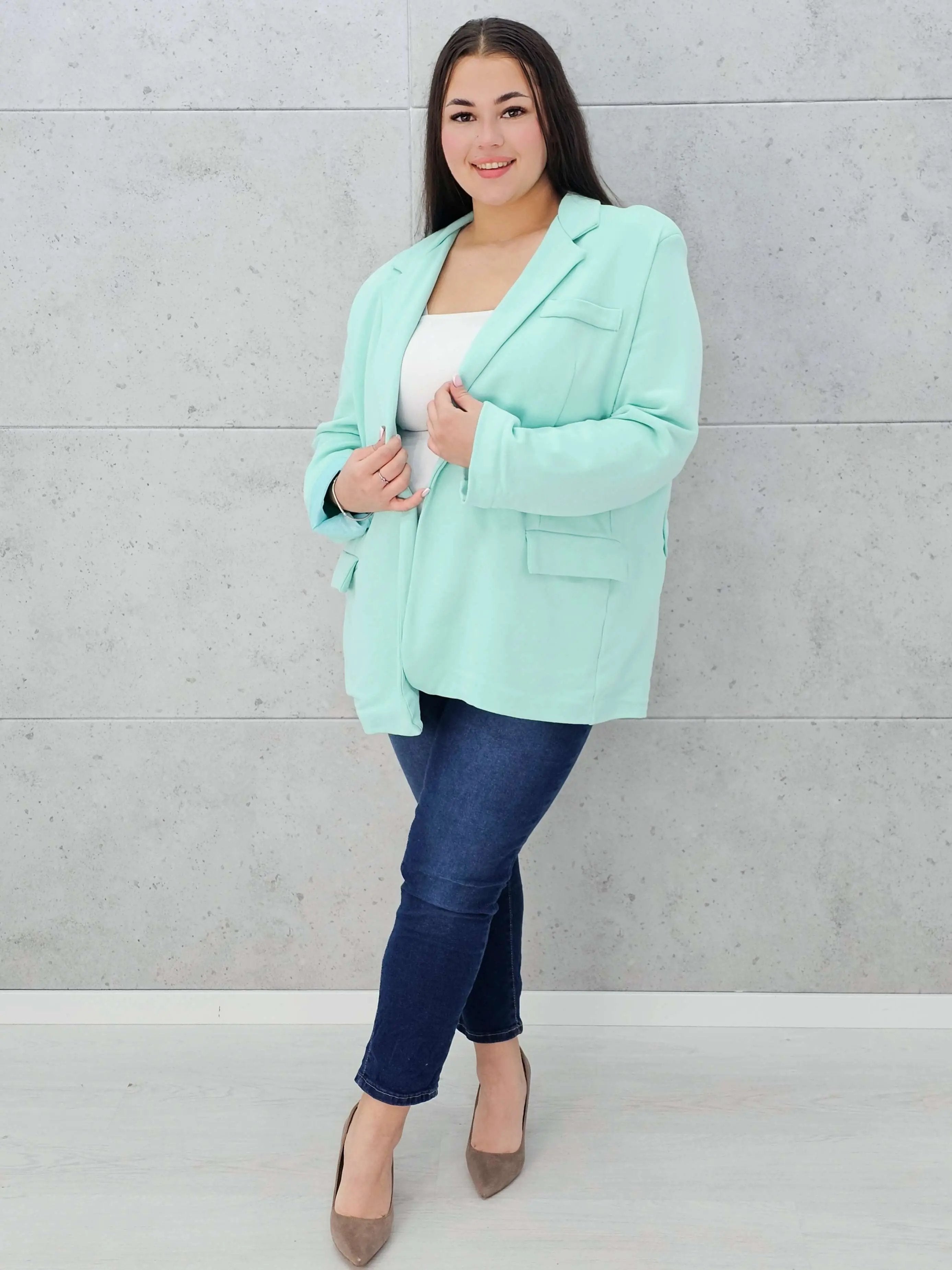 Marynarka bawełniana Stylowa XL