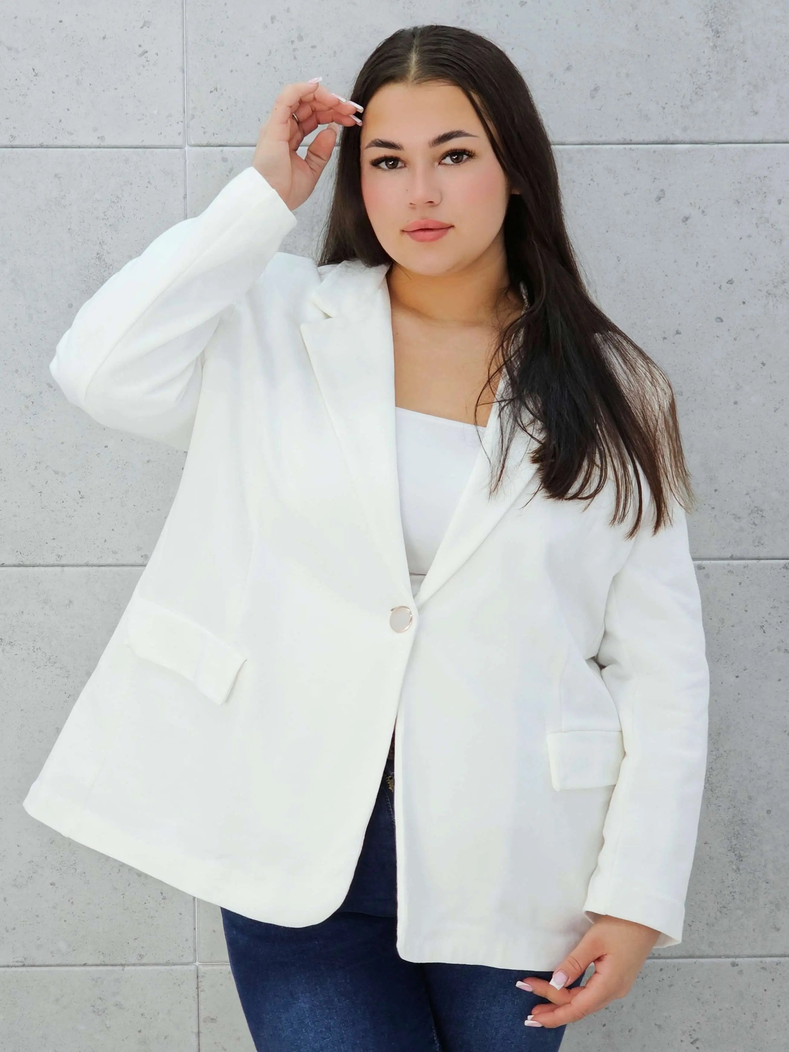 Marynarka bawełniana Stylowa XL