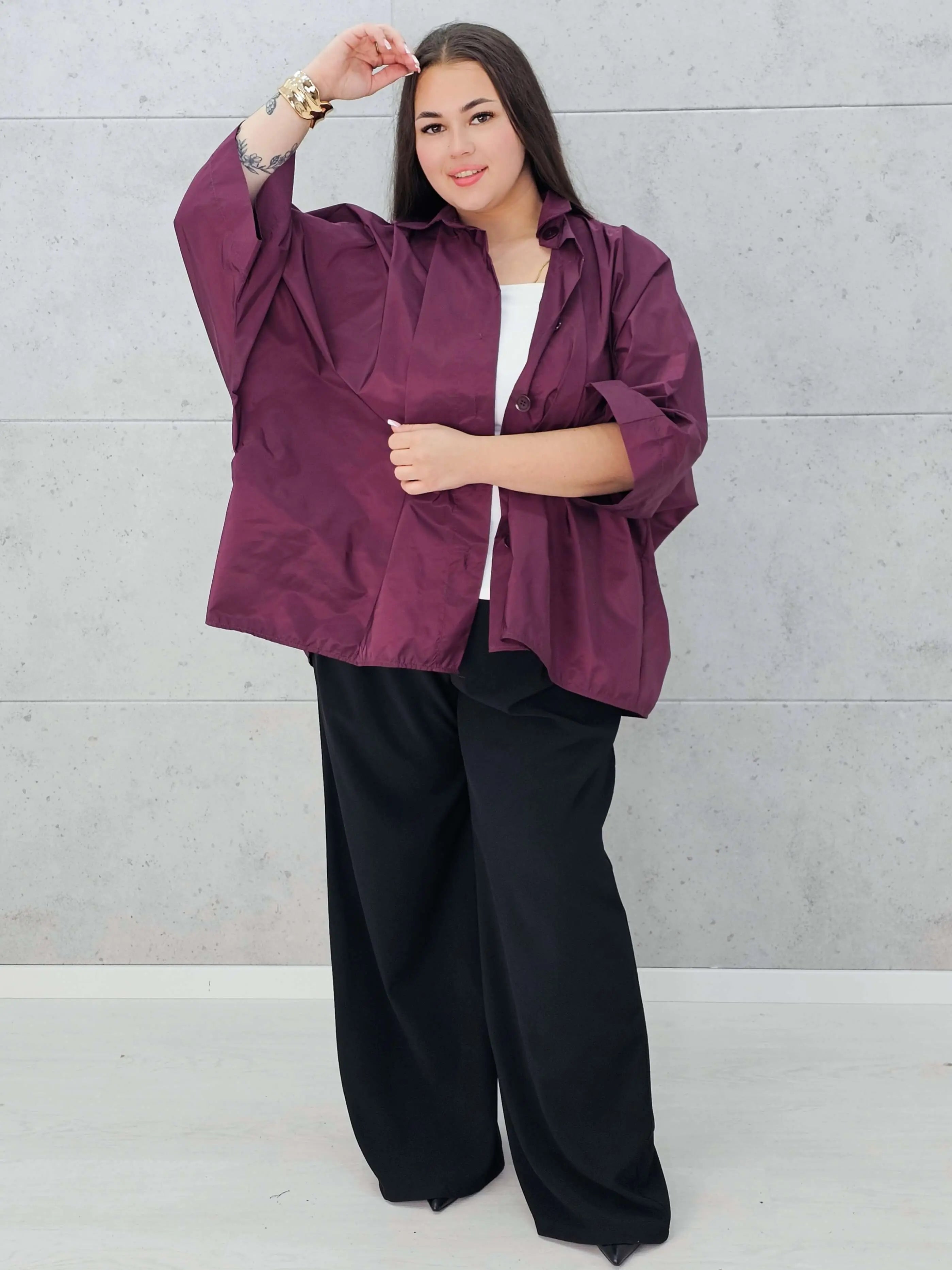 Marynarka oversize plus size – styl, elegancja i luz w jednym Stylowa XL
