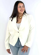 Marynarka plus size elegancka o krótkim kroju XXL Stylowa XL