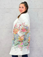 Marynarka plus size w kwiaty – elegancja dla kobiet XXL Stylowa XL