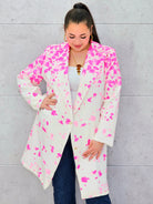 Marynarka plus size w nowoczesny wzór – elegancja, która przyciąga spojrzenia Stylowa XL