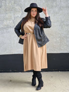 Minimalistyczna Sukienka o Luźnym Kroju Stylowa XL