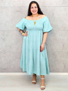 Muślinowa Sukienka Hiszpanka Plus Size StylowaXL – Lekkość i Styl na Lato Stylowa XL