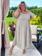 Muślinowa sukienka Hiszpanka w wielu kolorach Stylowa XL