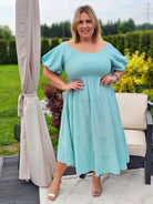 Muślinowa sukienka Hiszpanka w wielu kolorach Stylowa XL