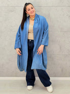 Narzutka oversize idealna dla kobiet XXL Stylowa XL