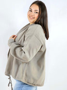 Narzutka plus size lekka oversize wiązana wygodna i stylowa Stylowa XL