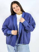 Narzutka plus size lekka oversize wiązana wygodna i stylowa Stylowa XL