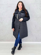 Pikowana kurtka damska – lekka, ciepła i elegancka propozycja plus size Stylowa XL