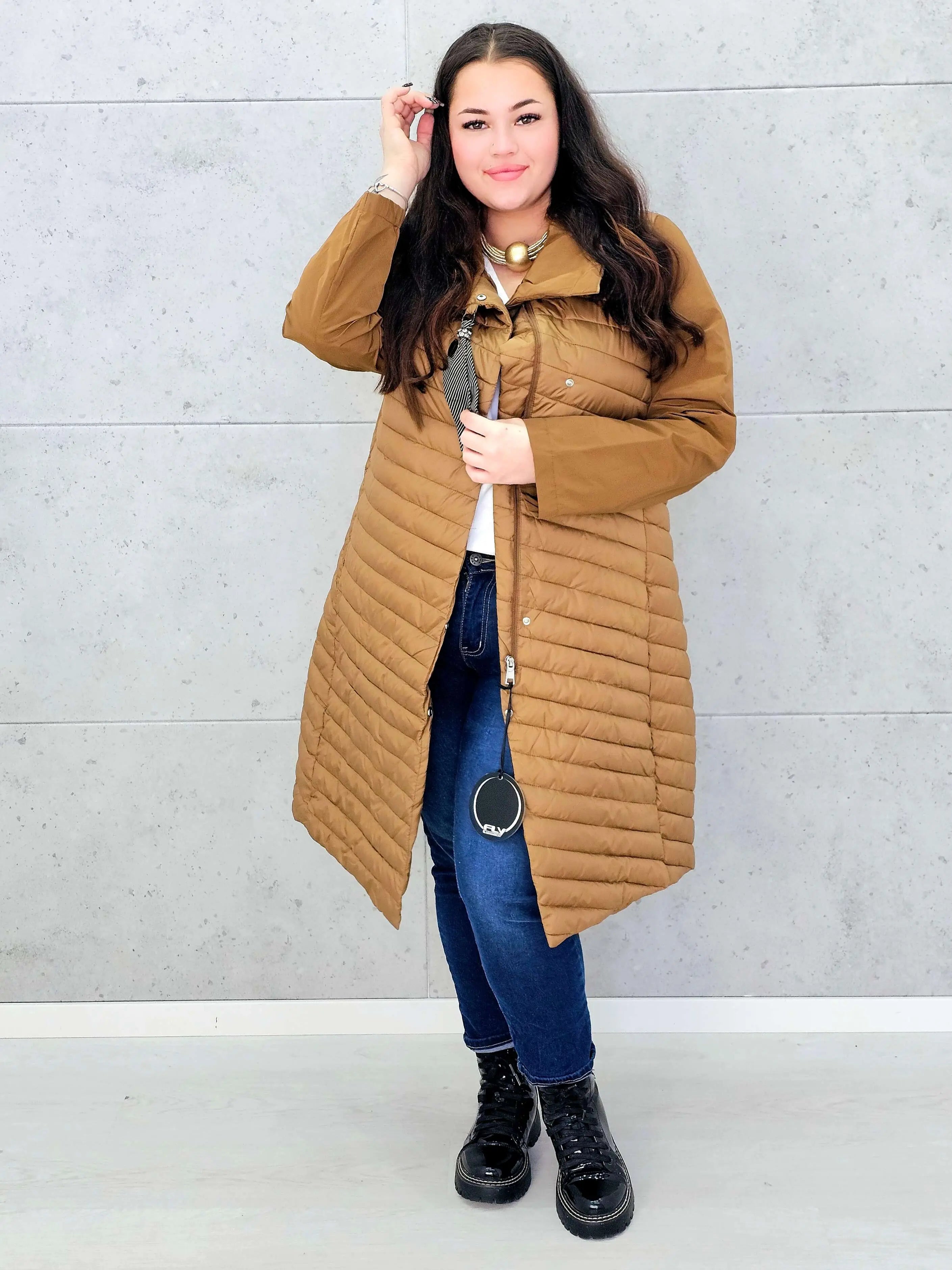 Pikowana kurtka damska – lekka, ciepła i elegancka propozycja plus size Stylowa XL