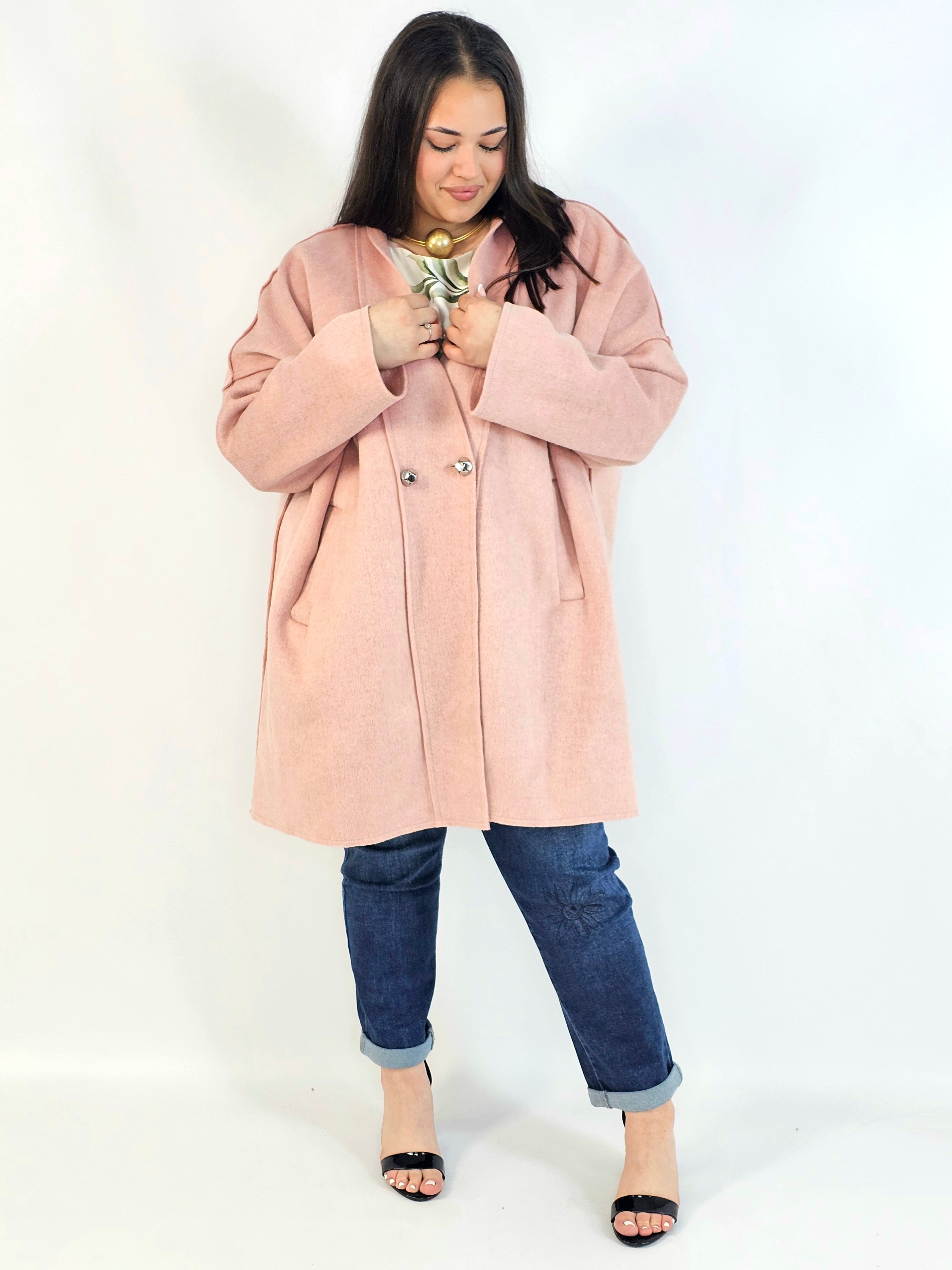 Płaszcz Oversize StylowaXL – Moda Plus Size dla Kobiet XXL | Elegancja i Komfo Stylowa XL