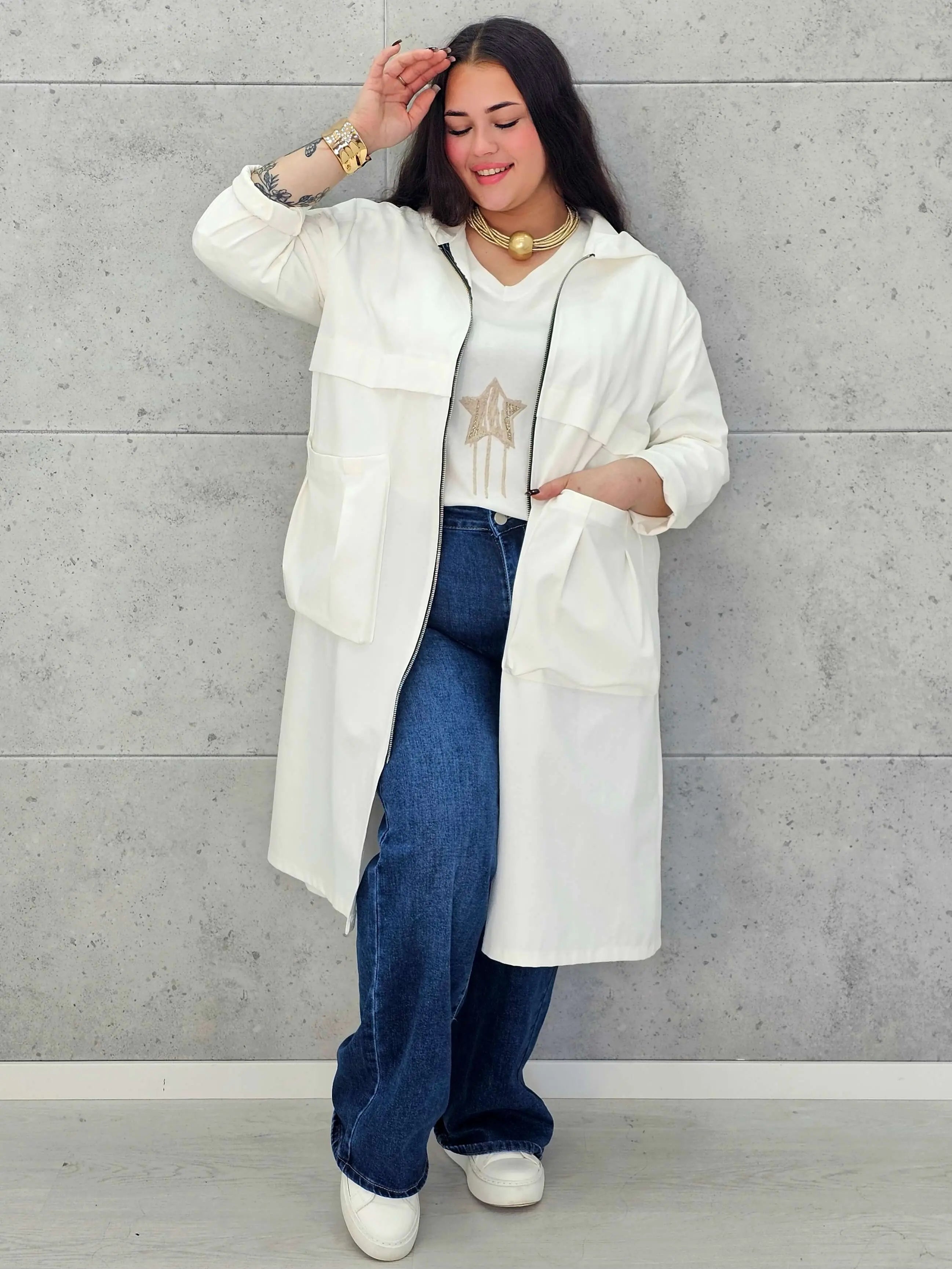 Płaszcz plus size StylowaXL – styl, komfort i kobieca elegancja - Stylowa XL