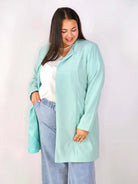 Przedłużana Marynarka Plus Size – Szyk i Komfort w Jednym | StylowaXL Stylowa XL