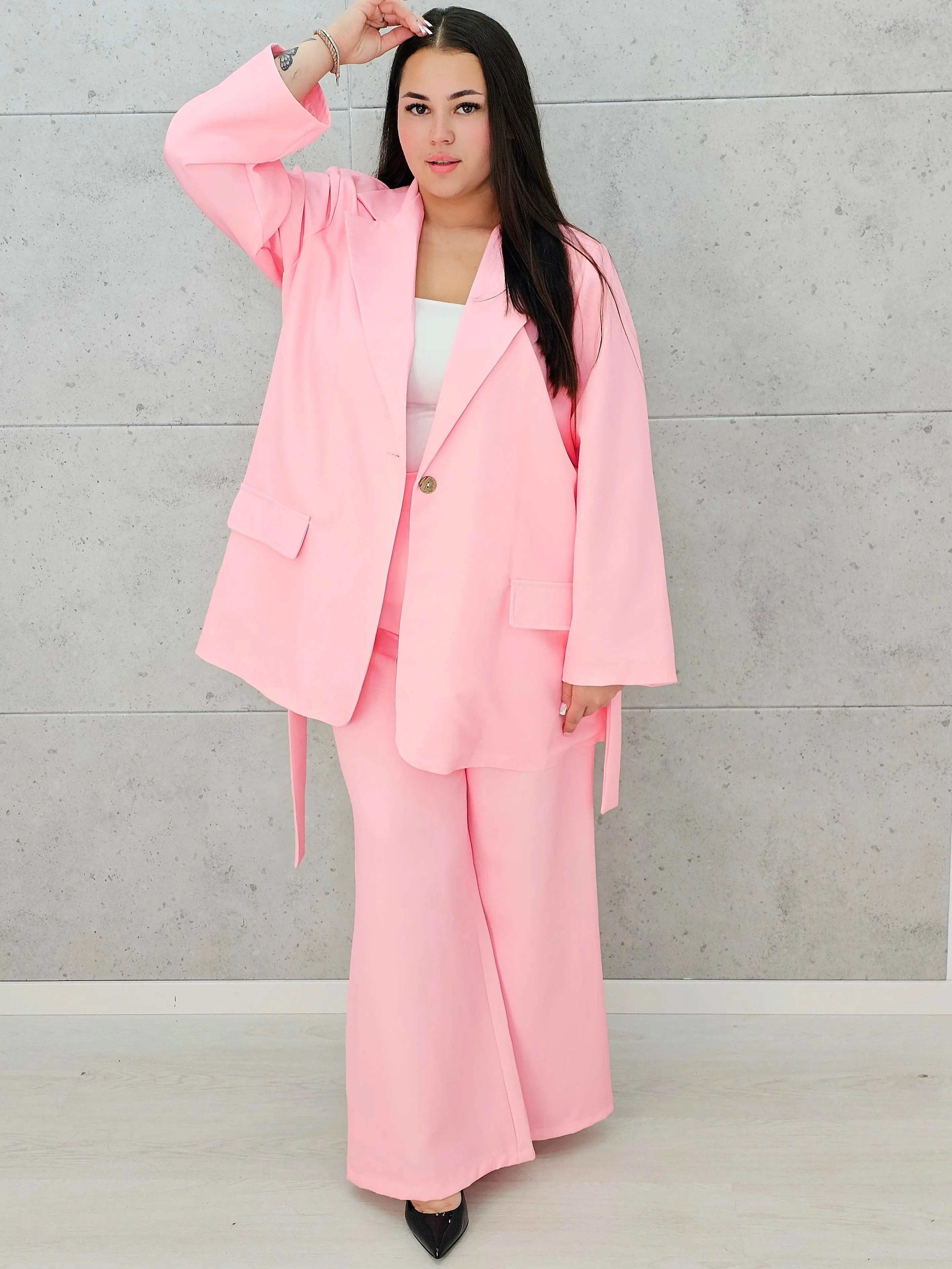 Różowy komplet Stylowa XL