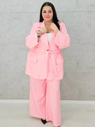 Różowy komplet Stylowa XL